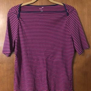 Talbots Women’s Size L Boat Neck Top